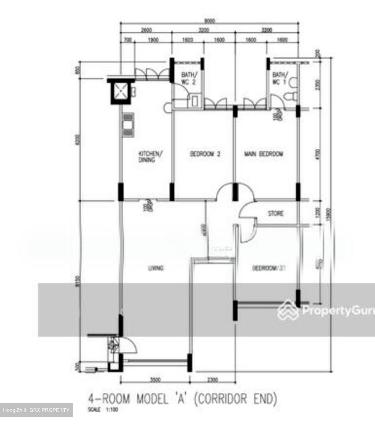 Blk 909 TAMPINES PALMSVILLE (Tampines), HDB 4 Rooms #571718861